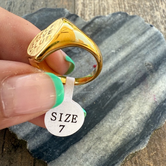 Self Love Club Heart Shaped Ring - Picture 7 of 12